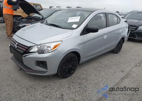 2023 Mitsubishi Mirage G4 Black Edition/Es/Le from USA, damaged, VIN ML32FUFJ9PHF00741